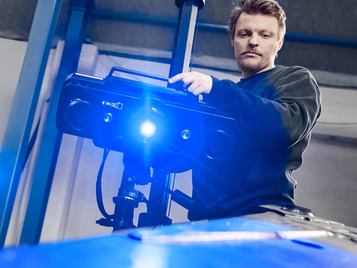 Industriell 3D-scanningsteknik