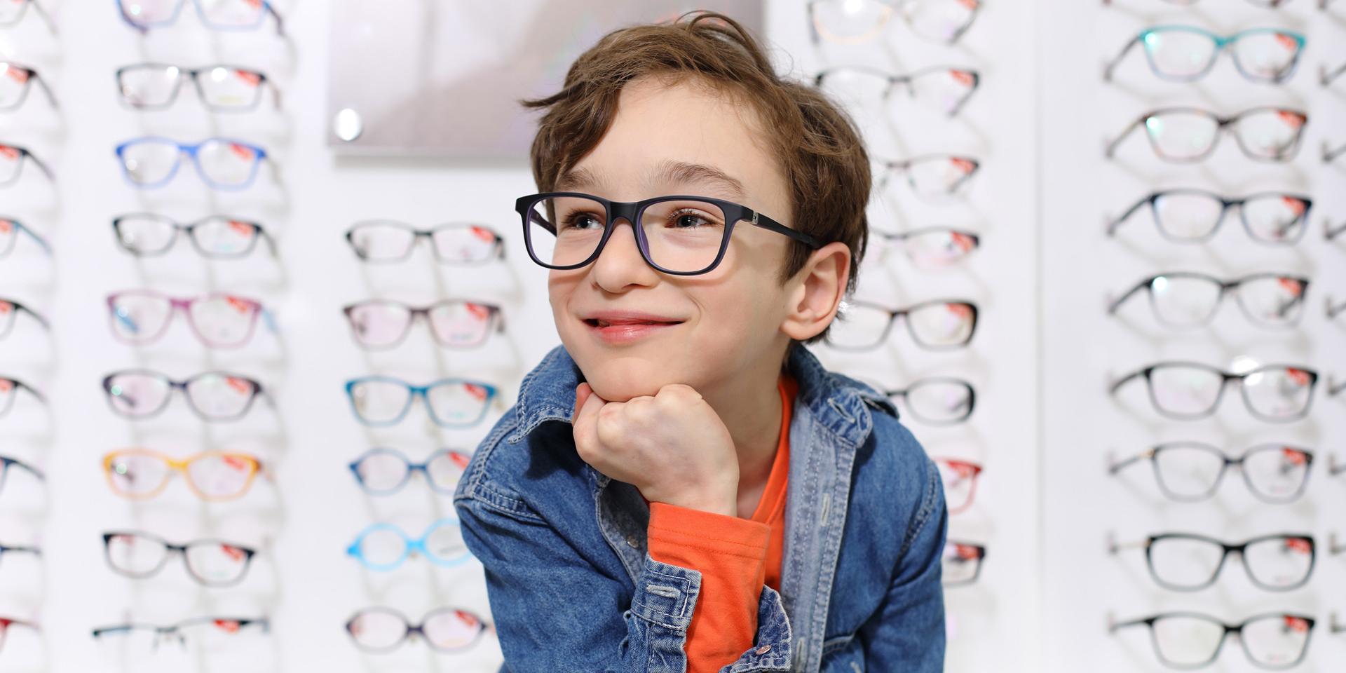 Rätt glasögonbågar för barn