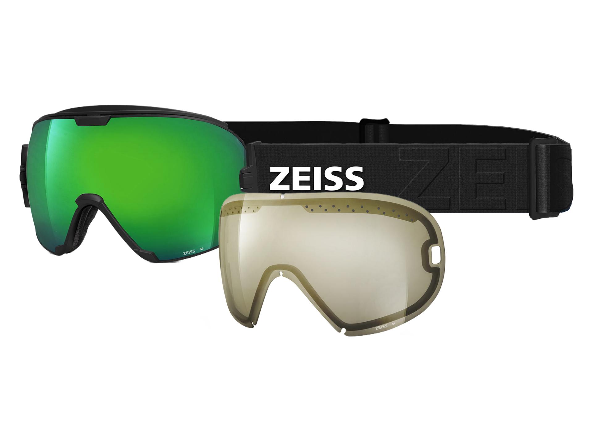 ZEISS sortiment av skidglasögon med utbytbara linser