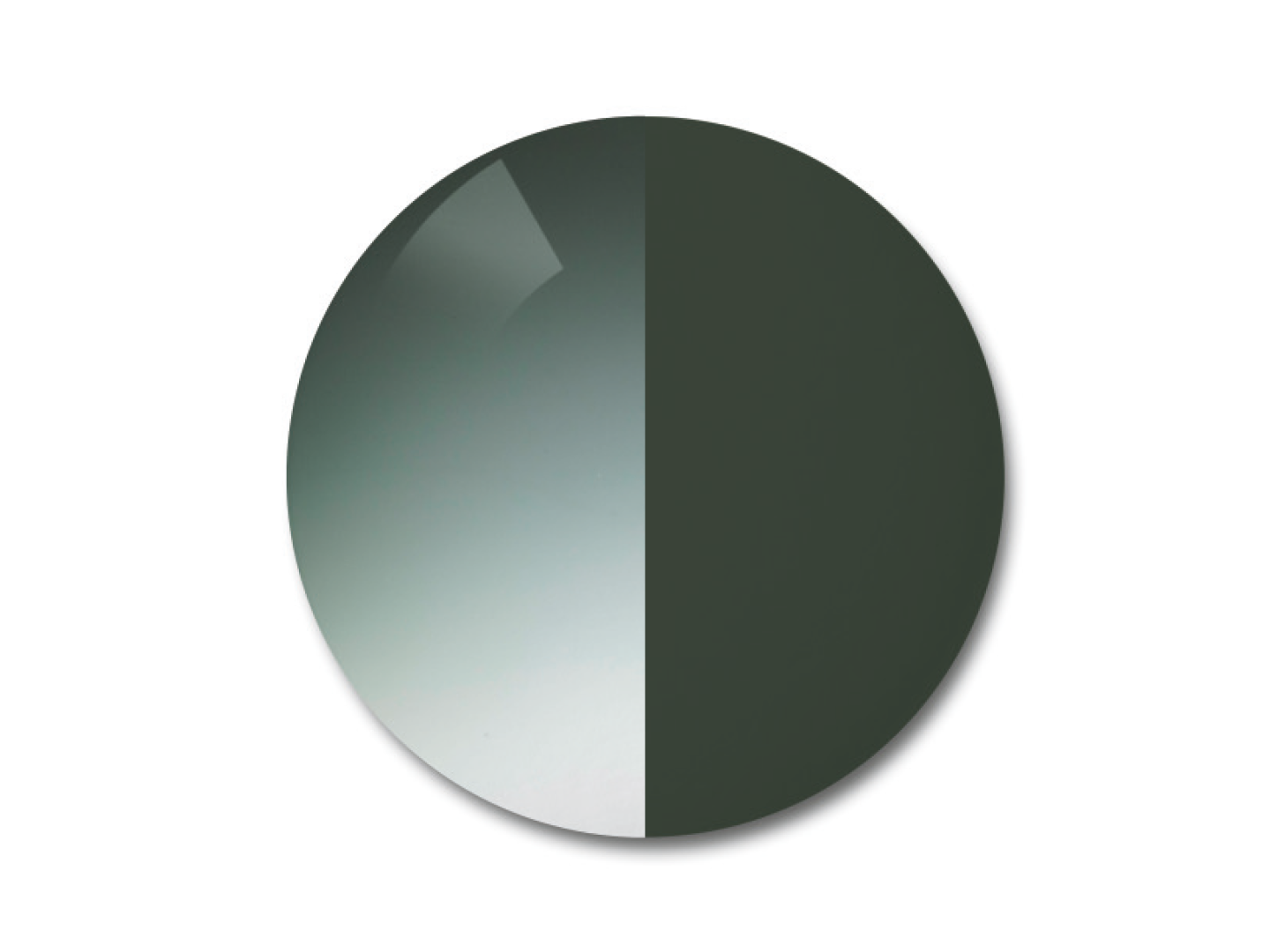 ZEISS AdaptiveSun Photochromic-glas i färgalternativ grågrön 