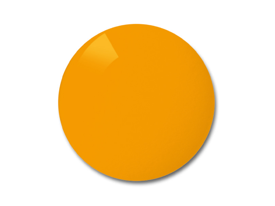ZEISS-glas för golfspel i en orange ZEISS ProGolf-färg. 